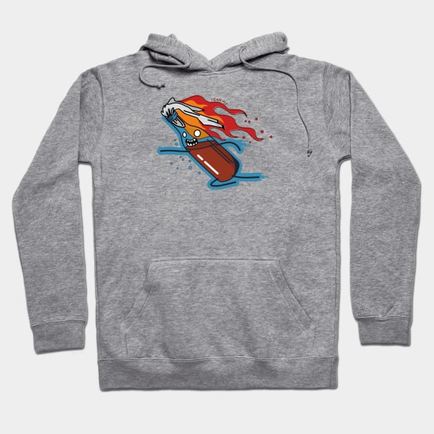 Molotov cocktail Hoodie by bonlimon